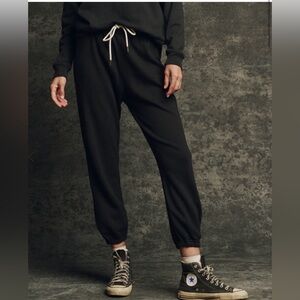 The Great fleece stadium sweatpants sz 2 almost black $175 worn once pristine